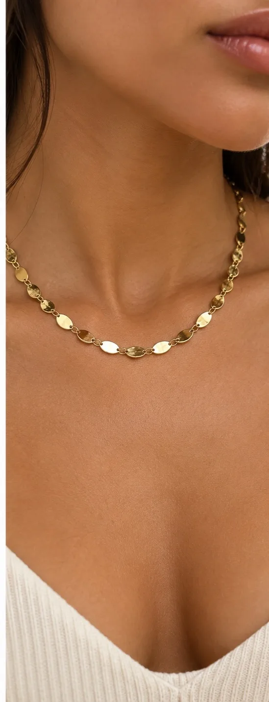Luce Oval Link Necklace