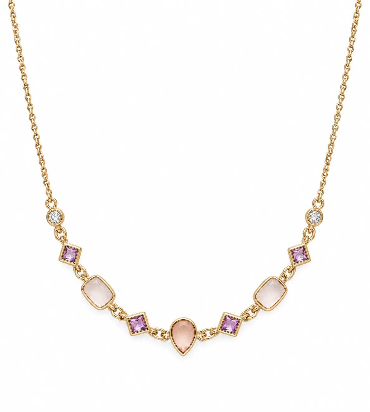 Rosa Gemstone Necklace