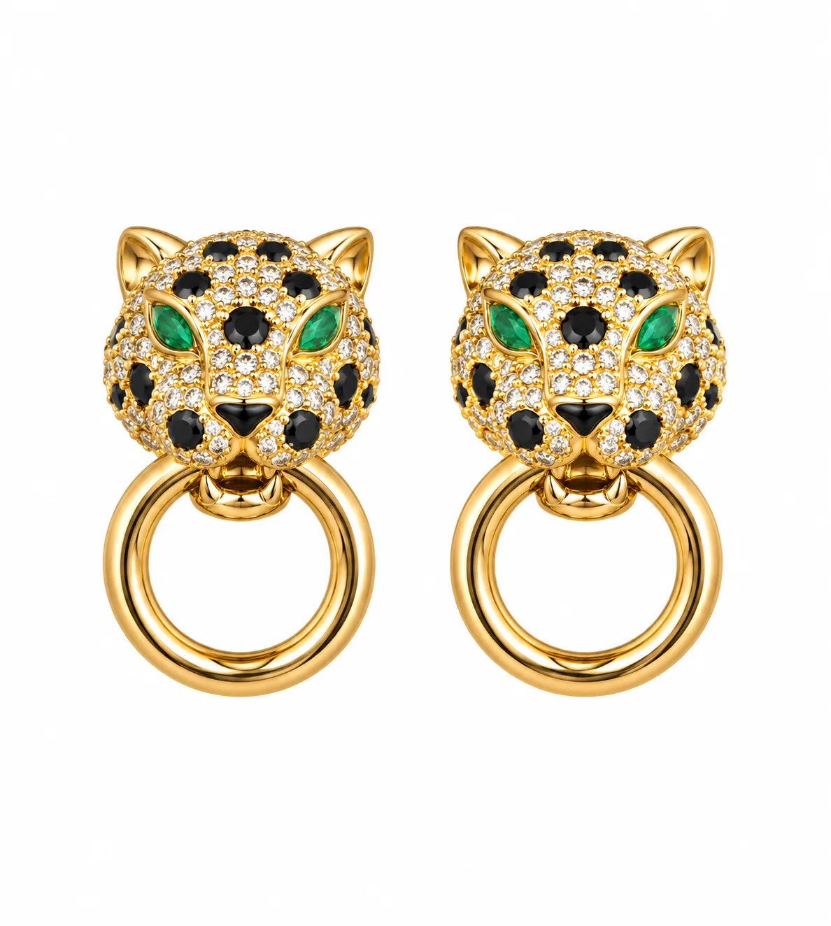 Panther Stud Earrings