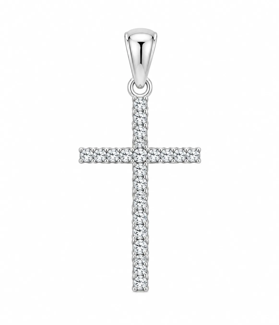 Grazia Celeste Cross Pendant