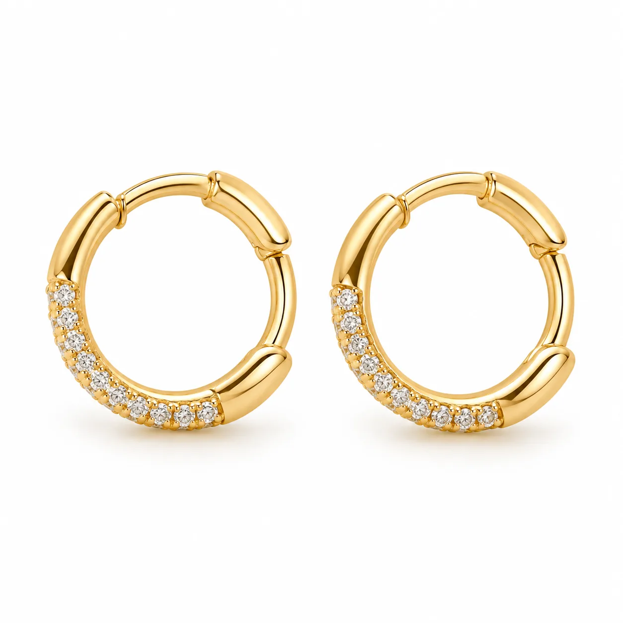 Delicate Huggie Earrings 