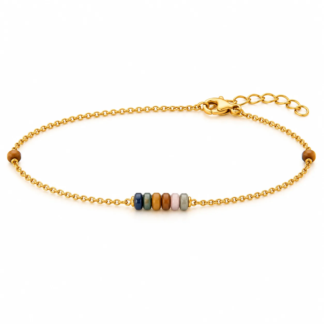 Rainbow Beads bracelet 