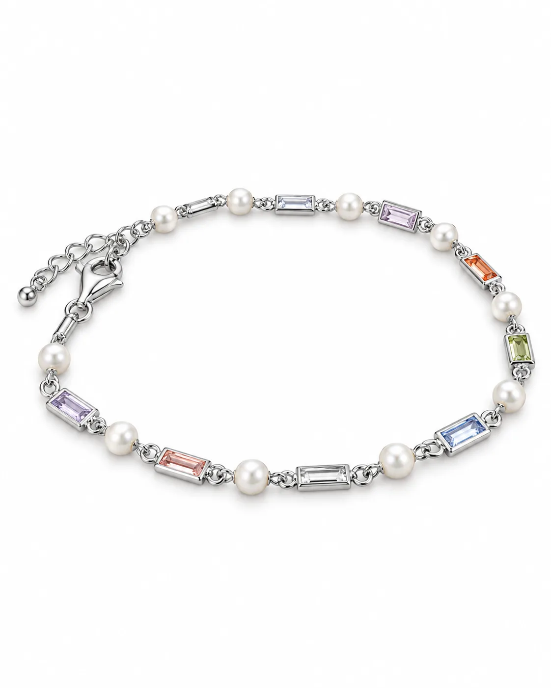 Allegra Gemstone & Pearl Bracelet