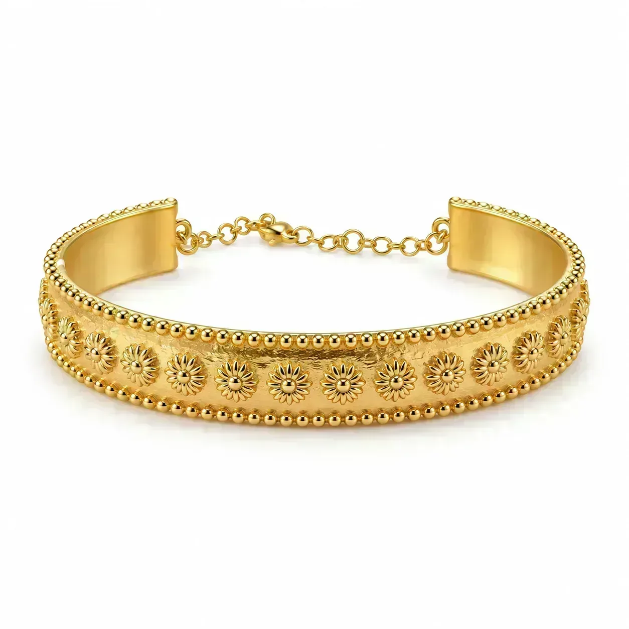 Fiore Dorato Bangle