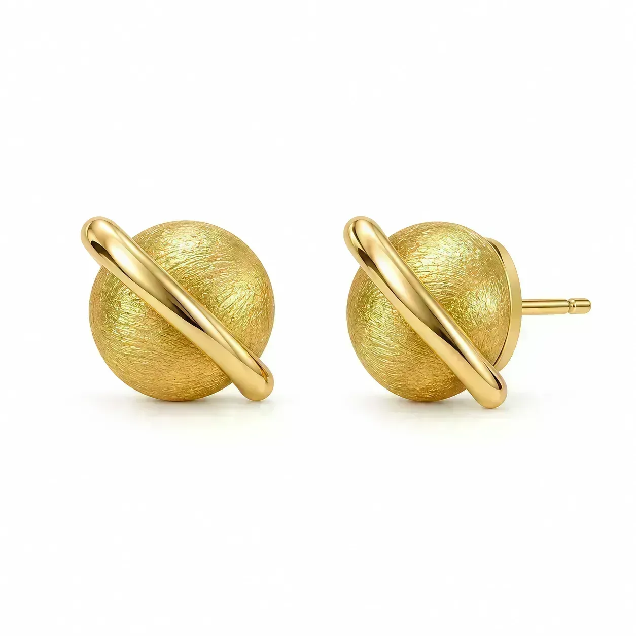 Saturn Stud Earrings